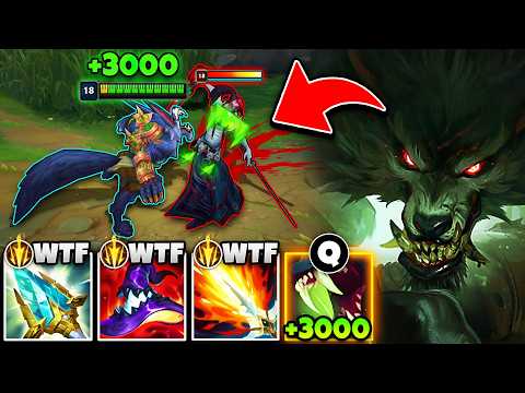 Thumbnail for Warwick but I go full AP and I'm basically invincible... (PRESS Q = HEAL TO FULL)
