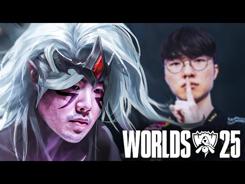 Thumbnail for THESHY vs FAKER: LOSER GOES HOME | IG vs T1 | 2025 WORLDS