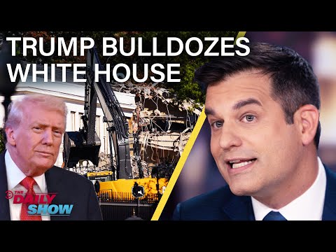 Thumbnail for Trump Wrecks White House & New GOP Nazi Group Chat Drops | The Daily Show