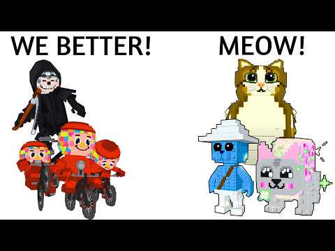 Thumbnail for New Steal a Brainrot BICICLETEIRA BRAINROTS Meets CATS BRAINROTS...