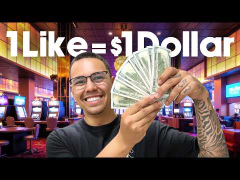 Thumbnail for 1 Like = $1 I Gamble at the Casino