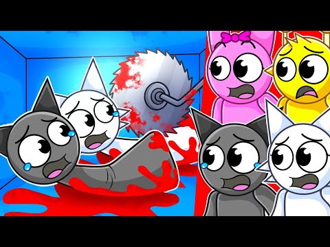 Thumbnail for Sprunki Squad Reacts to SHREDDING GRAY and WENDA!