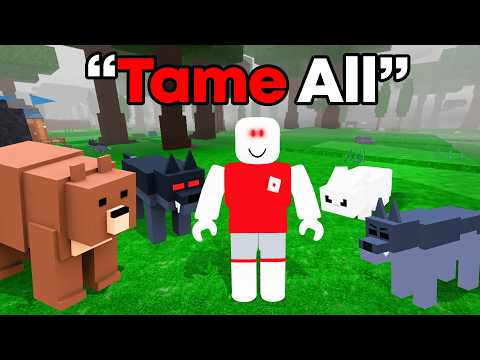 Thumbnail for NEW PET TAMING is INSANE in 99 Nights in the Forest!