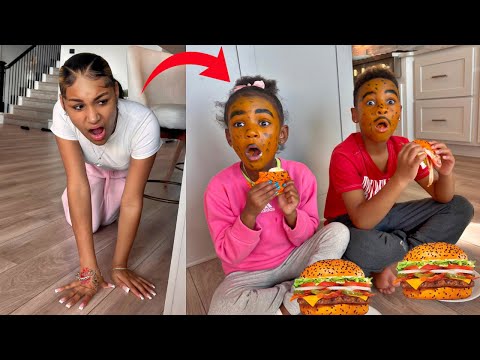 Thumbnail for SIBLINGS FACE TURNS ORANGE AFTER EATING THIS......