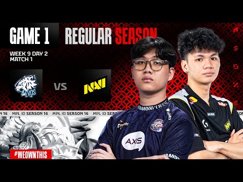 Thumbnail for EVOS vs NAVI | Regular Season Week 9 Day 2 | Game 1 | #MPLIDS16