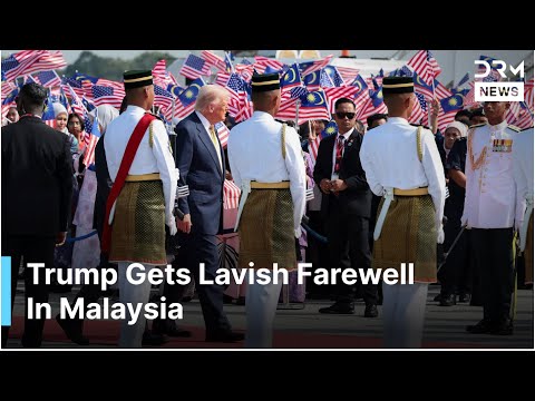 Thumbnail for GRAND DEPARTURE: President Trump’s Showstopping Exit From Malaysia — Full Pomp & Celebration! | AC1G