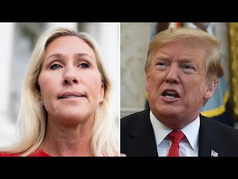 Thumbnail for Trump FUMES at Marjorie Taylor Greene as she trashes her OWN party