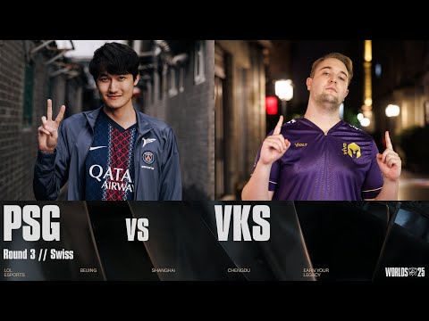 Thumbnail for PSG vs VKS | WORLDS 2025 | Swiss