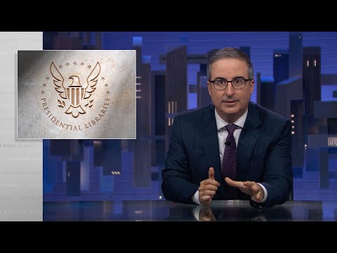 Thumbnail for Presidential Libraries: Last Week Tonight with John Oliver (HBO)