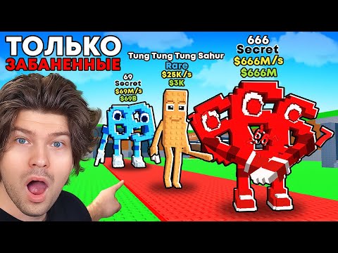 Thumbnail for 😱Я Получил Всех ЗАБАНЕННЫХ БРЕЙНРОТОВ в Steal a Brainrot!