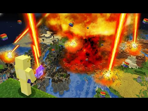 Thumbnail for Minecraft Biggest tnt blast in Overworld