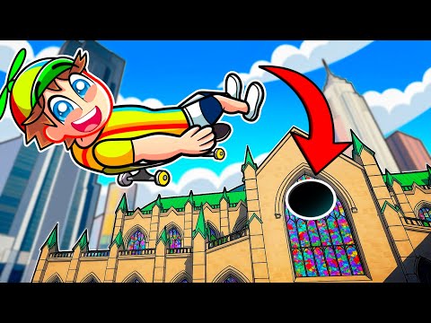 Thumbnail for Landing Epic SKATE 4 TRICK SHOTS...
