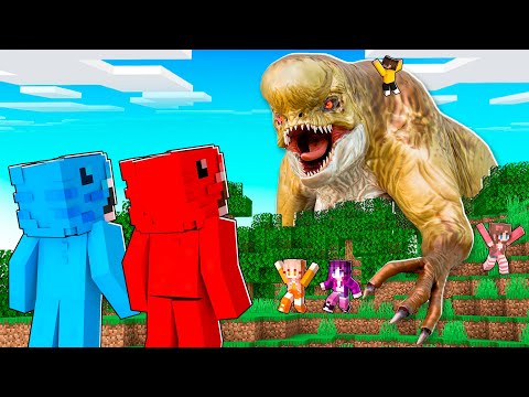 Thumbnail for Sobrevivimos al DISTORTUS REX en Minecraft!
