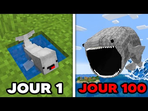 Thumbnail for J'ai Survécu 100 Jours en tant que BLOOP sur Minecraft !