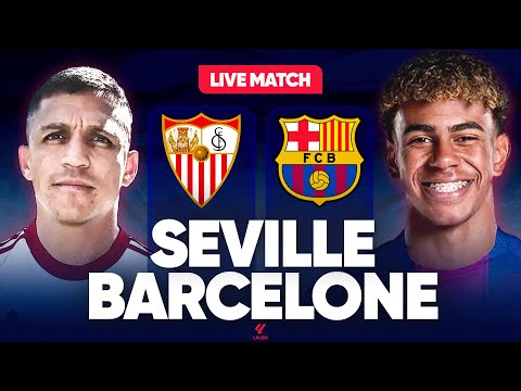 Thumbnail for 🔴 SEVILLE - BARCELONE LIVE / 🚨YAMAL A RECHUTÉ ! / L'APRES LIGUE DES CHAMPIONS ! / LIGA