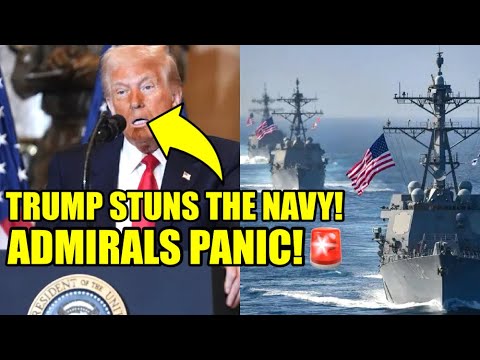 Thumbnail for Trump STUNS The Navy’s TOP ADMIRALS With ALARMING MOVE🚨