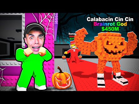 Thumbnail for Me INFILTRE en un SERVIDOR DE HALLOWEEN en Steal a Brainrot..🎃😨