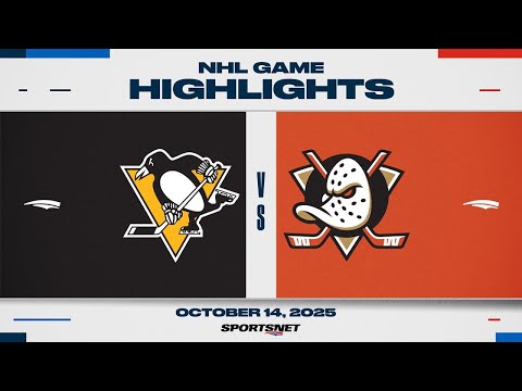 Thumbnail for NHL Highlights | Penguins vs. Ducks - October 14, 2025