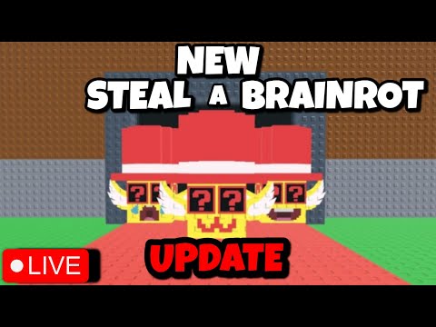 Thumbnail for LIVE🔴: PLAYING STEAL A BRAINROT WITH VIEWERS #stealabrainrot #roblox #shorts #shortslive #fyp