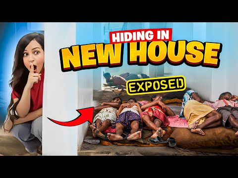 Thumbnail for I Hid in my NEW HOME to find out What's Happening 😲