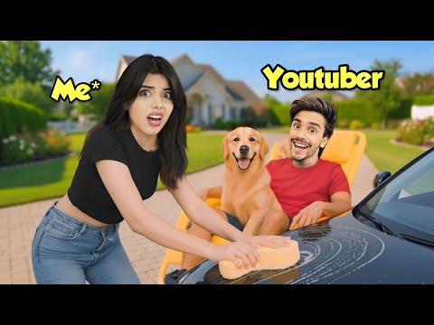 Thumbnail for Saying Yes to Youtuber for 24 hours!! *bad idea* 😭