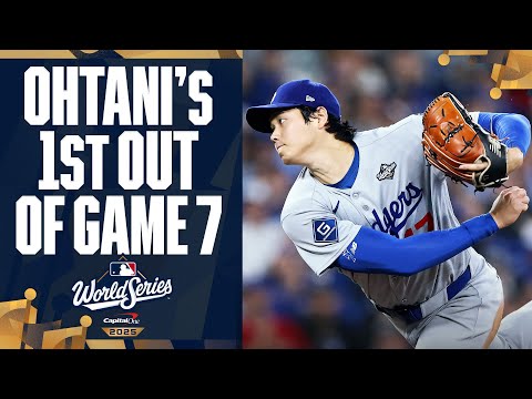Thumbnail for Shohei Ohtani records his first out of World Series Game 7! | 大谷翔平ハイライト