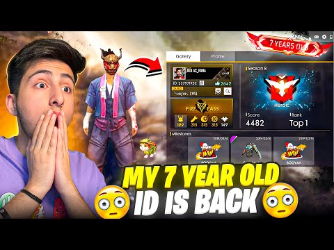 Thumbnail for I Got My 7 Year Old ID Back😱🤣Finally After 7 Years😍[A_s Gaming] - Free Fire Max