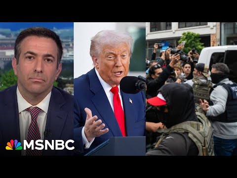 Thumbnail for Trump's ICE tactics draw BACKLASH: Ari Melber's legal report on agents causing danger