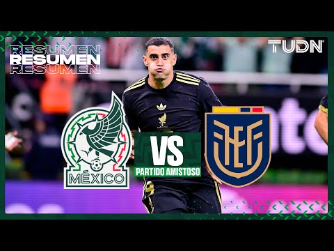 Thumbnail for Resumen y goles - México vs Ecuador | Amistoso Internacional | TUDN
