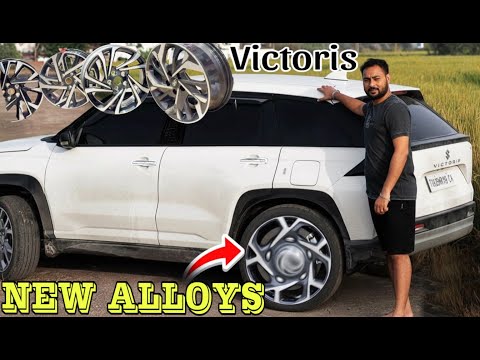 Thumbnail for New Premium ALLOY WHEELS 🛞 for Maruti VICTORIS 2025 Base Model 🔥