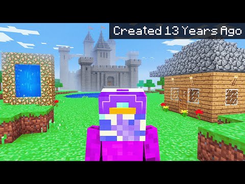 Thumbnail for I Found My SECRET Minecraft World From 13 Years Ago…