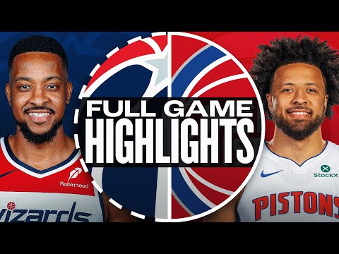 Thumbnail for WIZARDS at PISTONS | FULL GAME HIGHLIGHTS | October 16, 2025