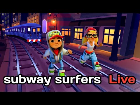 Thumbnail for hindi subway surfers cartoon video game live stream #shorts