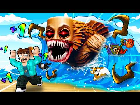 Thumbnail for SURVIVE THE BIGGEST BRAINROT TSUNAMI IN ROBLOX !!