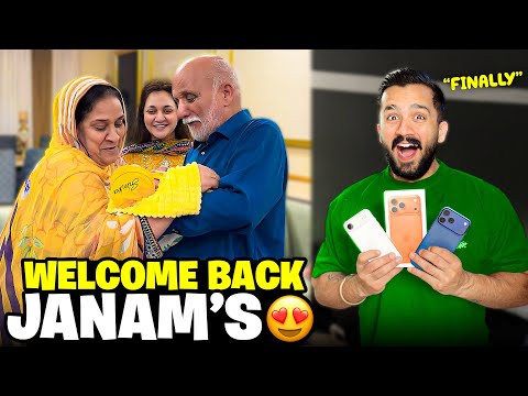Thumbnail for Emaan and Kivan Back in house🥺Finally unboxing my New iphone 17😍