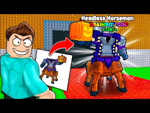 Thumbnail for ANYTHING I DRAW COMES TO LIFE IN STEAL A BRAINROT ROBLOX !!
