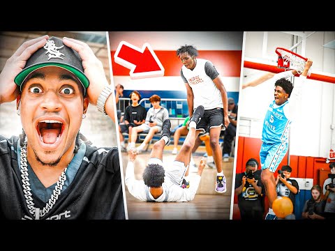 Thumbnail for THIS AAU GAME FULL OF NBA PROSPECTS GOT HEATED FAST!