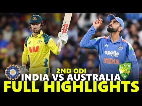 Thumbnail for India vs Australia Full Highlights 2nd ODI 2025 | IND VS AUS