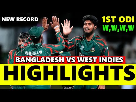 Thumbnail for Bangladesh vs West Indies 1st Odi Match Full Highlights 2025 | Ban vs Wi 