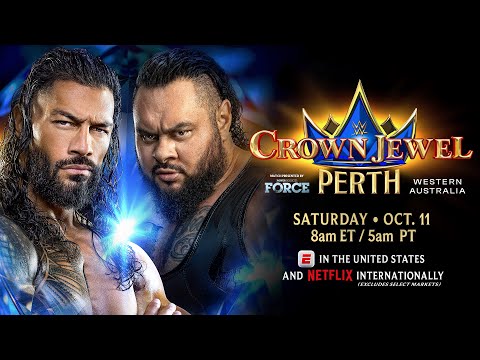 Thumbnail for Roman Reigns vs. Bronson Reed | Australian Street Fight: Crown Jewel 2025 Hype Package