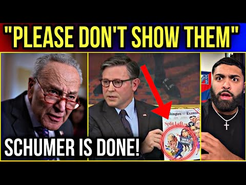 Thumbnail for OMG.. HE DID IT!! Trump was not READY For Speaker Johnson to REVEAL The SECRET Schumer is HIDING!!