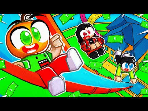 Thumbnail for 9,999,999 Metre SU KAYDIRAĞINDAN Kayarak Zengin Oldum! 💧 | Roblox