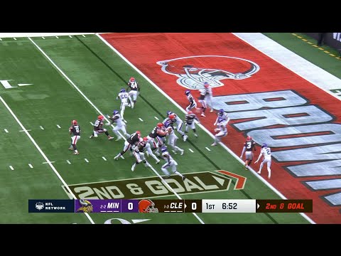 Thumbnail for Dillon Gabriel First TD Pass Set Up By Browns Fumble Recovery