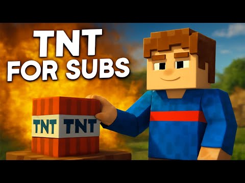 Thumbnail for Minecraft — TNT Village LIVE Stream! Blowing Up a Village in Real Time! #minecraft #shorts