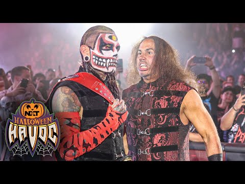 Thumbnail for BROKEN Hardy Boyz's return entrance: Halloween Havoc 2025 highlights