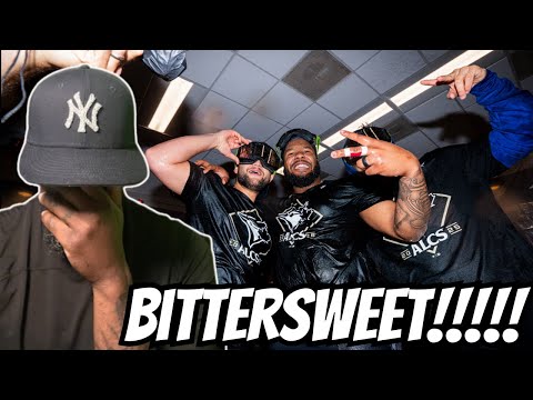 Thumbnail for YANKEES FAN REACTS TO! Blue Jays vs. Yankees ALDS Game 4 Highlights (10/8/25)