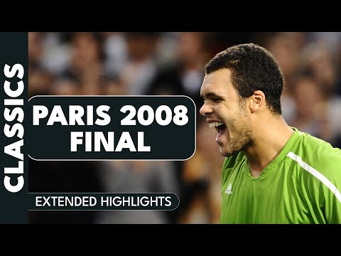 Thumbnail for Tsonga's DREAM Win 🥹 | Paris 2008 Final Extended Highlights
