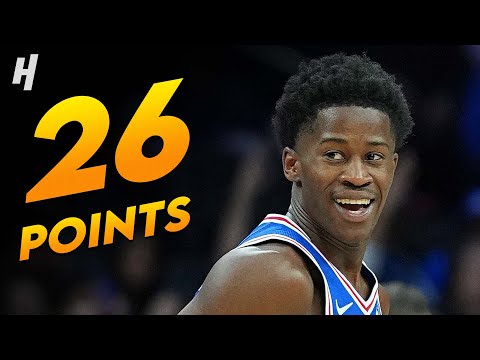 Thumbnail for Rookie VJ Edgecombe with SOLID 26 Points vs Magic 🔥