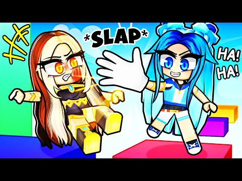 Thumbnail for IMPOSSIBLE SLAP TOWER IN ROBLOX!