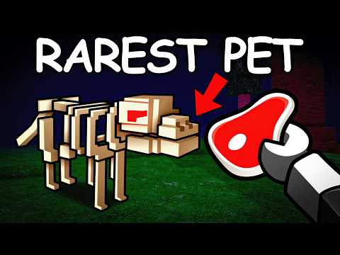 Thumbnail for I Tamed the RAREST PET in 99 Nights in the Forest…